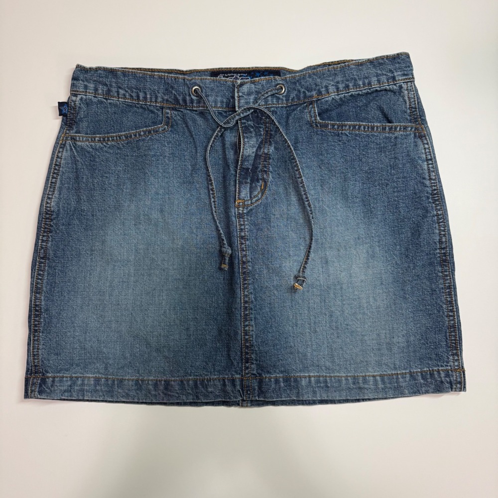 Tyte Womens Y2K Denim Size 9 Mini Skirt